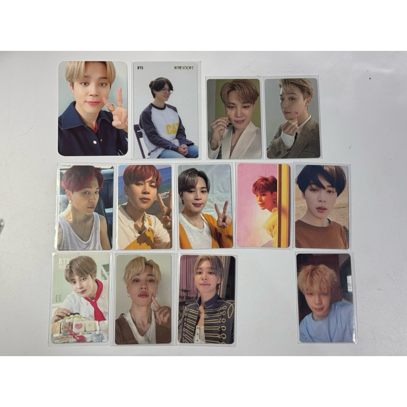 BACA DESKRIPSI - READY STOCK PHOTOCARD PC BTS JIMIN ITS IN THE SOOP 2 MPC TRANSPARENT CARD DDAY FEST