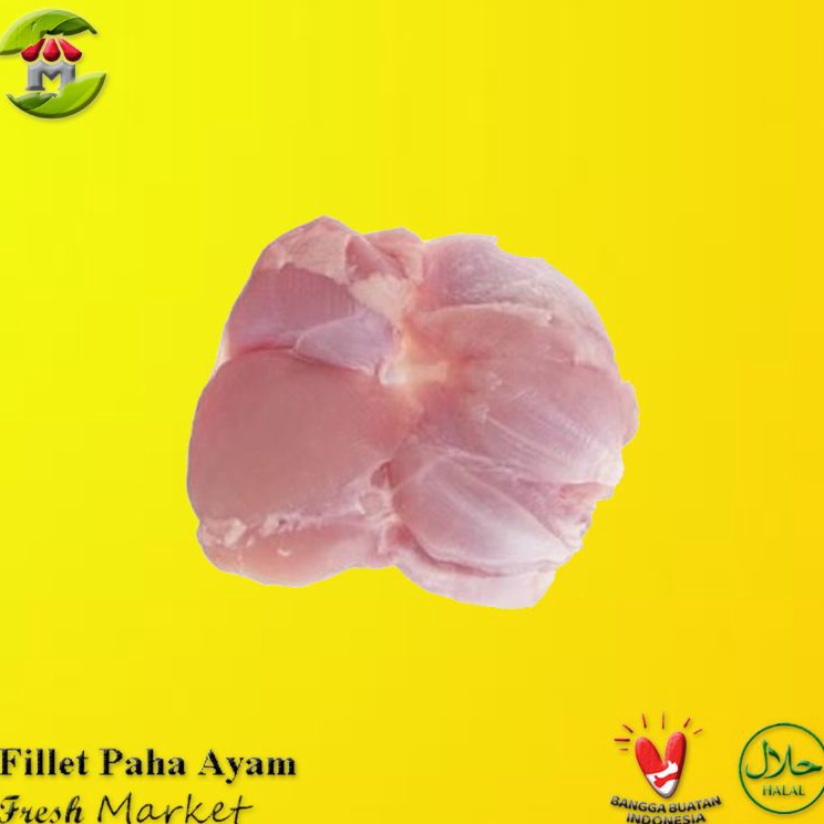

JAKBAR Boneless Fillet Paha Ayam Tanpa Kulit Pack 97gr 1kg