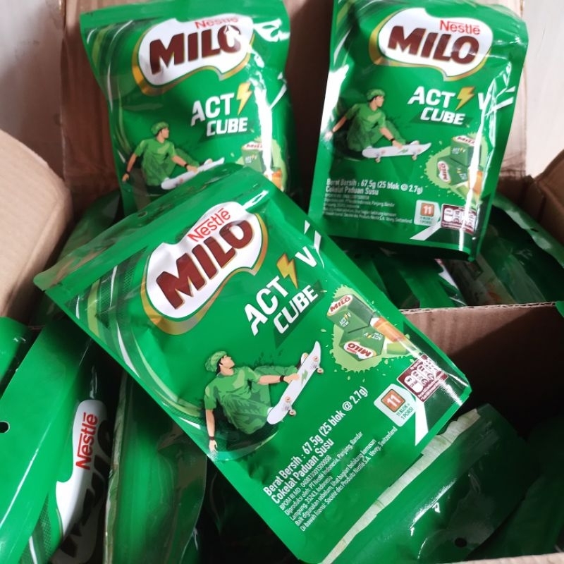 

Milo activ CUBE 25 pcs