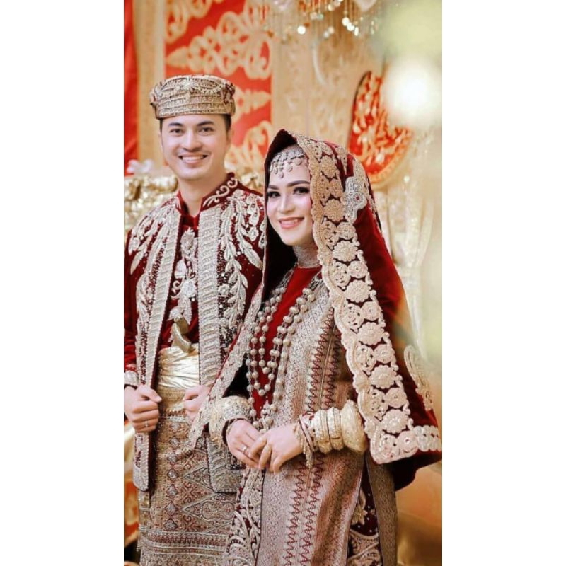 Jasa Edit Foto Karikatur Pasangan| Gaya| Pengantin Adat Couple| 15 rb/wajah
