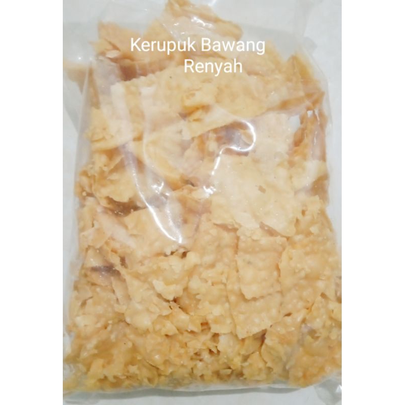 

Kerupuk Bawang Renyah 500 gr