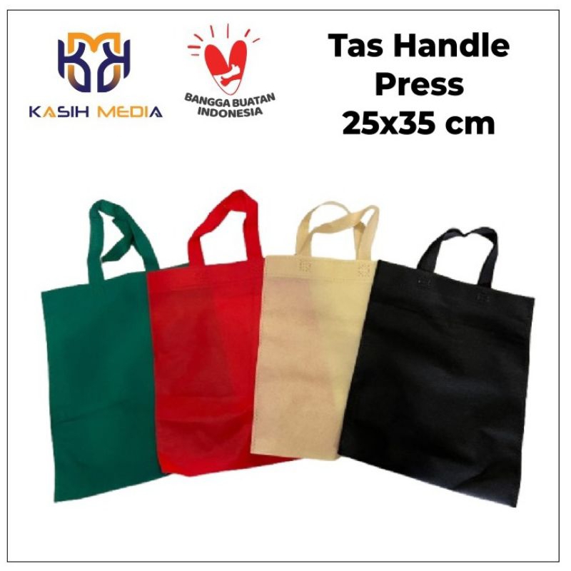 

TAS Handle Press Ukuran 25x35cm Tanpa Lipat Kanan Kiri