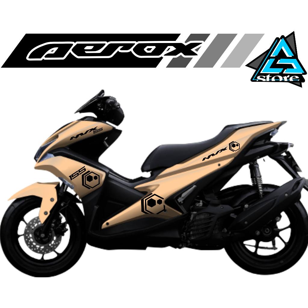 STRIPING AEROX/STICKER CUTTING/A.287/STRIPING NVX/STRIPING TRIBAL LEBAH NVX/STRIPING SARANG LEBAH