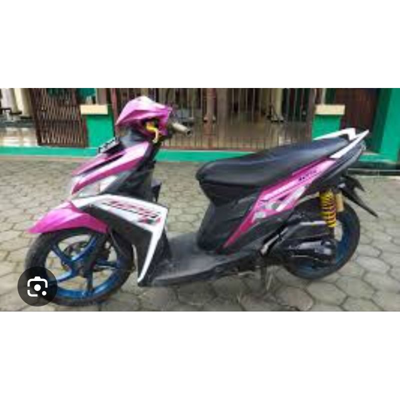 striping stiker les body Yamaha Mio M3 2016 ungu