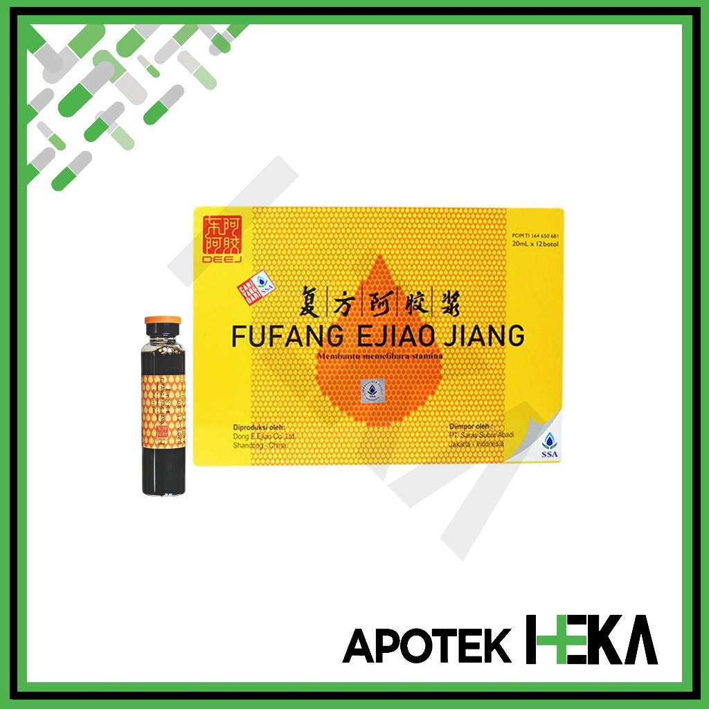 

Fufang Ejiao Jiang 20 ml Botol Box isi 12 - Memelihara Stamina [TANGERANG]