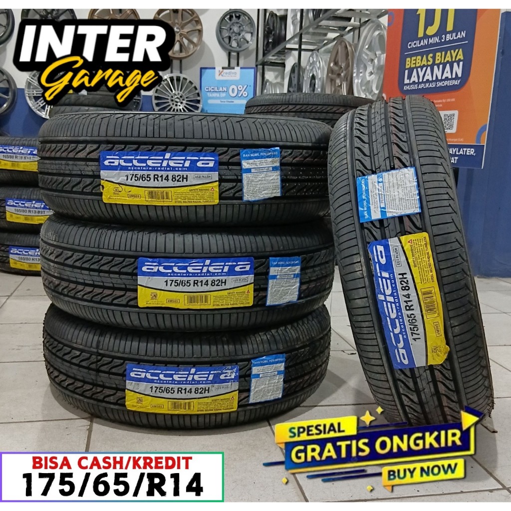Ban mobil standar brio calya agya ukuran 175 65 R14 Accelera Ban tubles