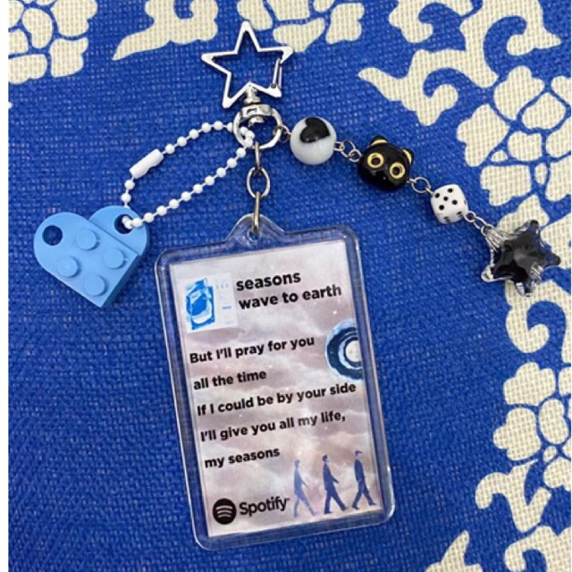 KEYCHAIN LIRIK SPOTIFY WAVE TO EARTH//GANTUNGAN KUNCI WAVE TO EARTH
