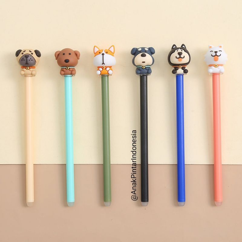 

HAPPY TIME COMBINATION OF DOG GEL INK PEN [ ZF-3909 ]