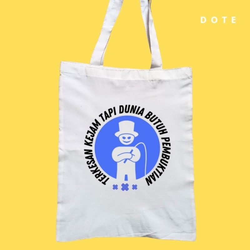 

Godie Bag Kata Kata Unik, 30 x 40 cm, Tema Desain : Pembuktian