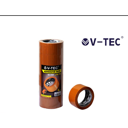 

V-TEC ADHESIVE TAPE TYPE AT 4872 BW Uk. 48MM X 75YARD BROWN