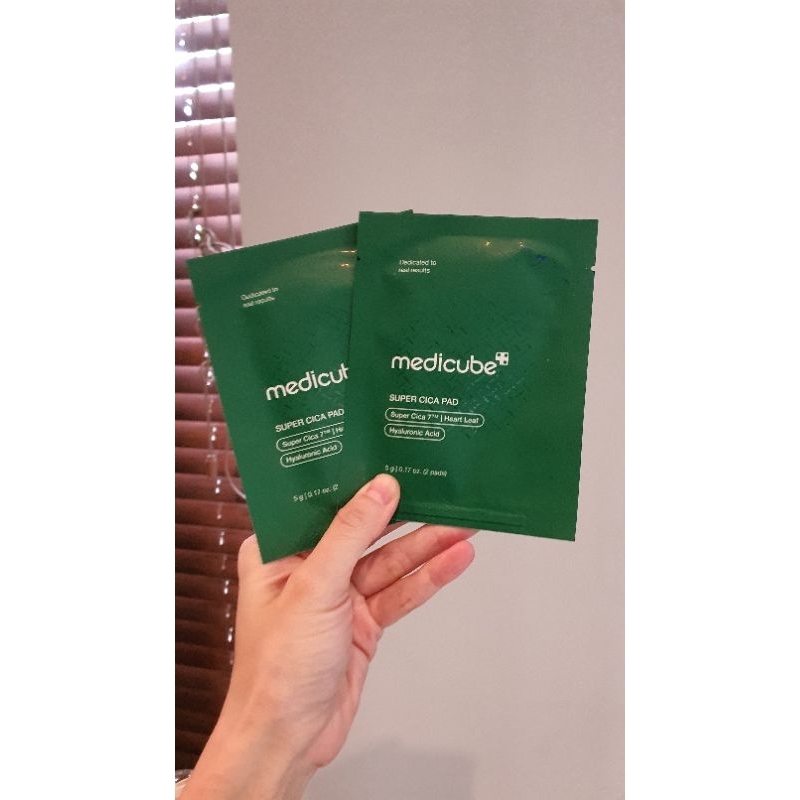 Medicube super cica pad sample