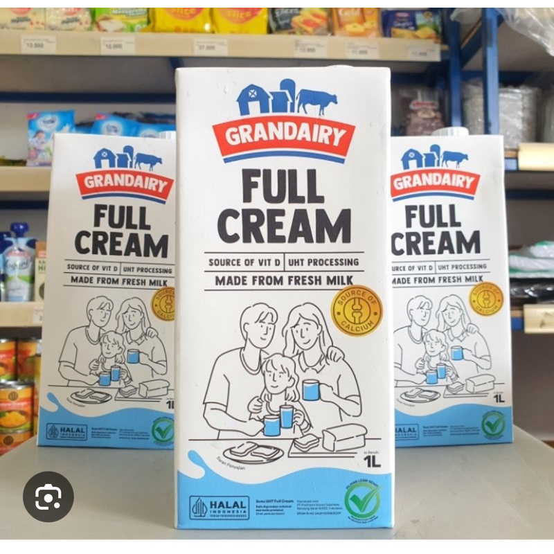 

GRANDAIRY Full Cream Milk 1000mL