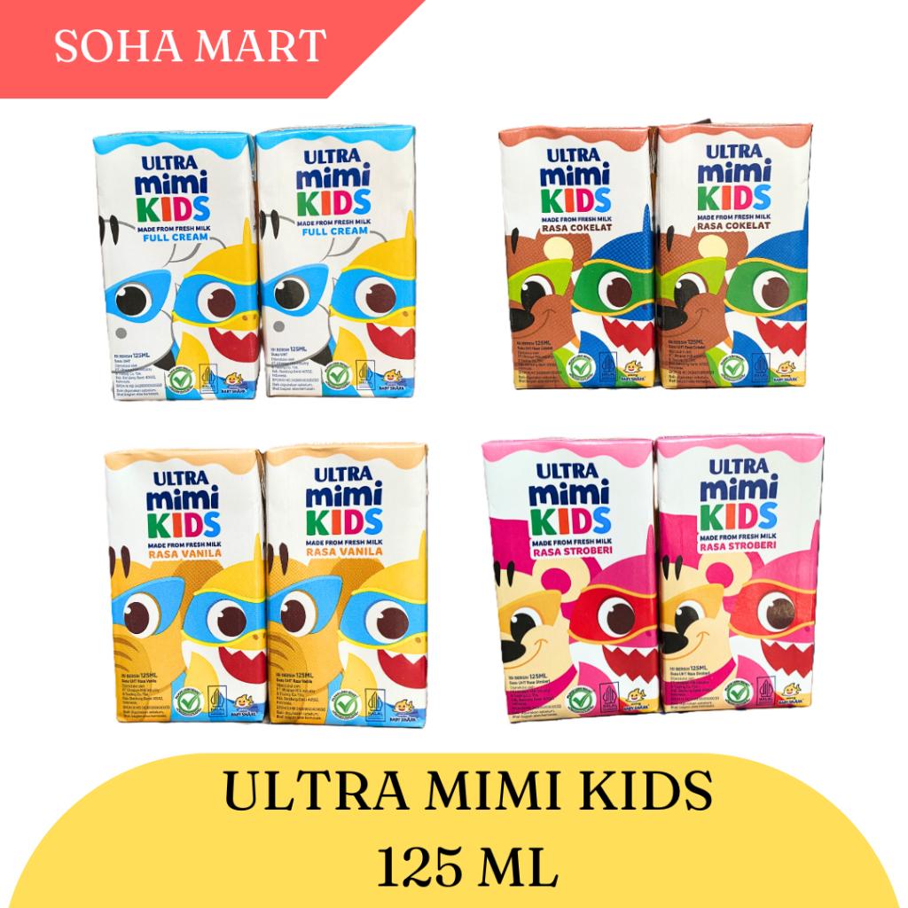 

Soha Mart Ultra Mimi Kids All Varian (125ml)