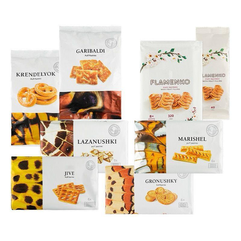 

GRONA PUFF PASTRIES MARISHEL GRONUSHKY LAZANUSHKI GARIBALDI