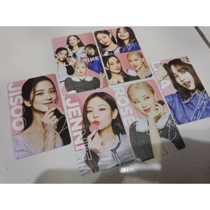 PHOTOCARD BLACKPINK "OREO" - UNOFFICIAL
