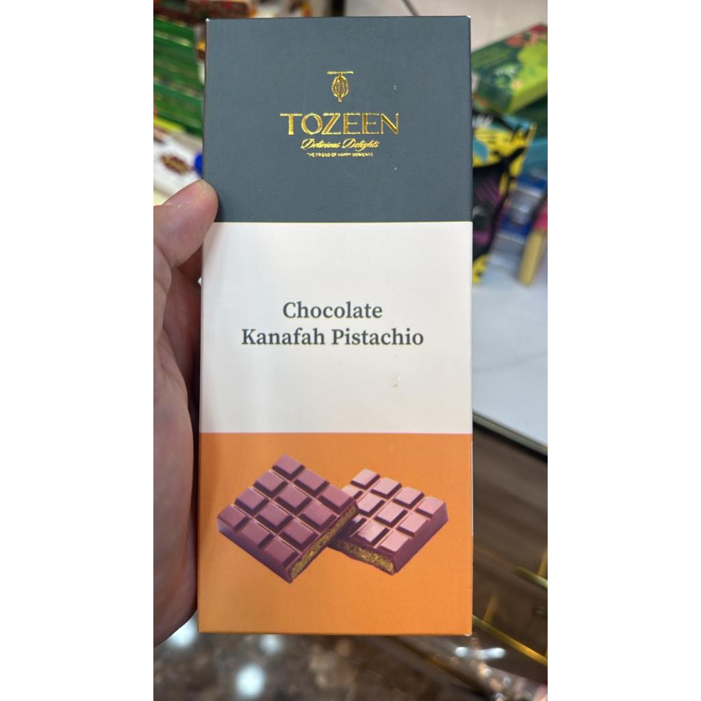 

tozeen chocolate kunafah pistachio
