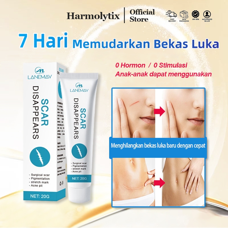 Harmolytix Penghilang Bekas Luka Hitam Koreng Salep Penghilang Bekas Luka salep keloid paling ampuh 