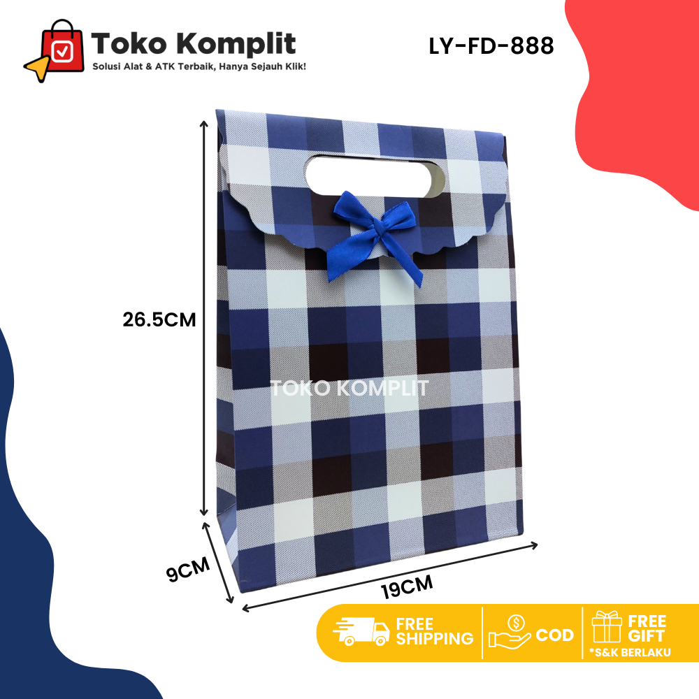 

Komplit - Paper bag mini LY-FD-888/Goodie Bag/Tas Tenteng/Hand Bag/Tas Kado/Tas Hadiah/Shopping Bag lucu/ shopbag bunny