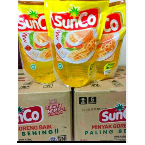 

Sunco Minyak Goreng 2L Refil paket 3pcs