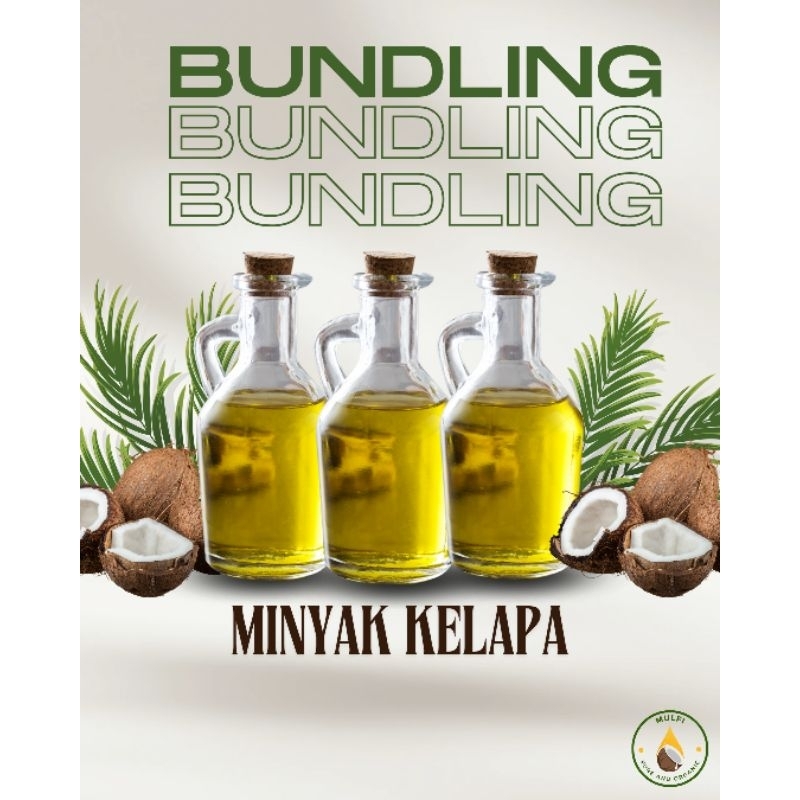 

Minyak Kelapa Murni (Bundling 3) 1,5L