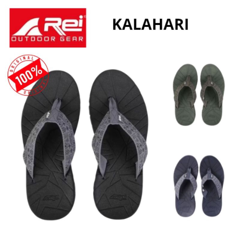 Sandal Rei Jepit Kalahari Ori100% Sandal Arei Jepit Pria Kalahari