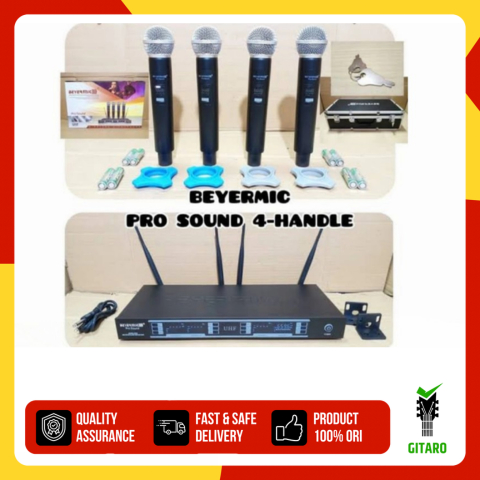 Mic Wireless Isi 4 Wireless Beyermic Pro Sound 4 Handle