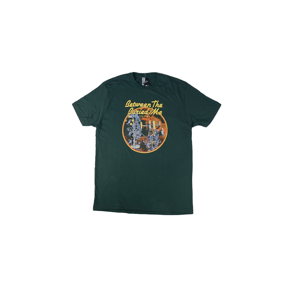 Kaos Band Between The Buried And Me Cables Tshirt Forest Green