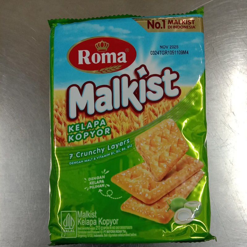 

Roma Malkist Kelapa Kopyor 213gr