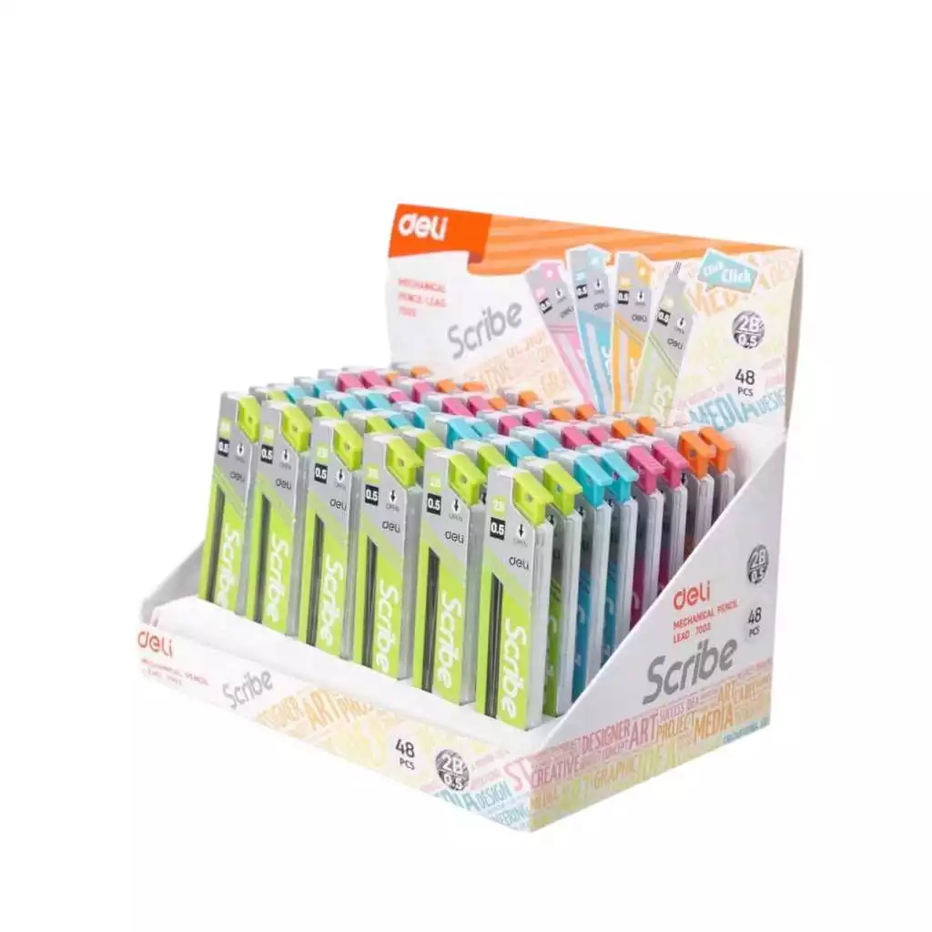 

TBMO DELI - Isi Pensil Mekanik E7003 / Isi Pensil Mekanik 0.5