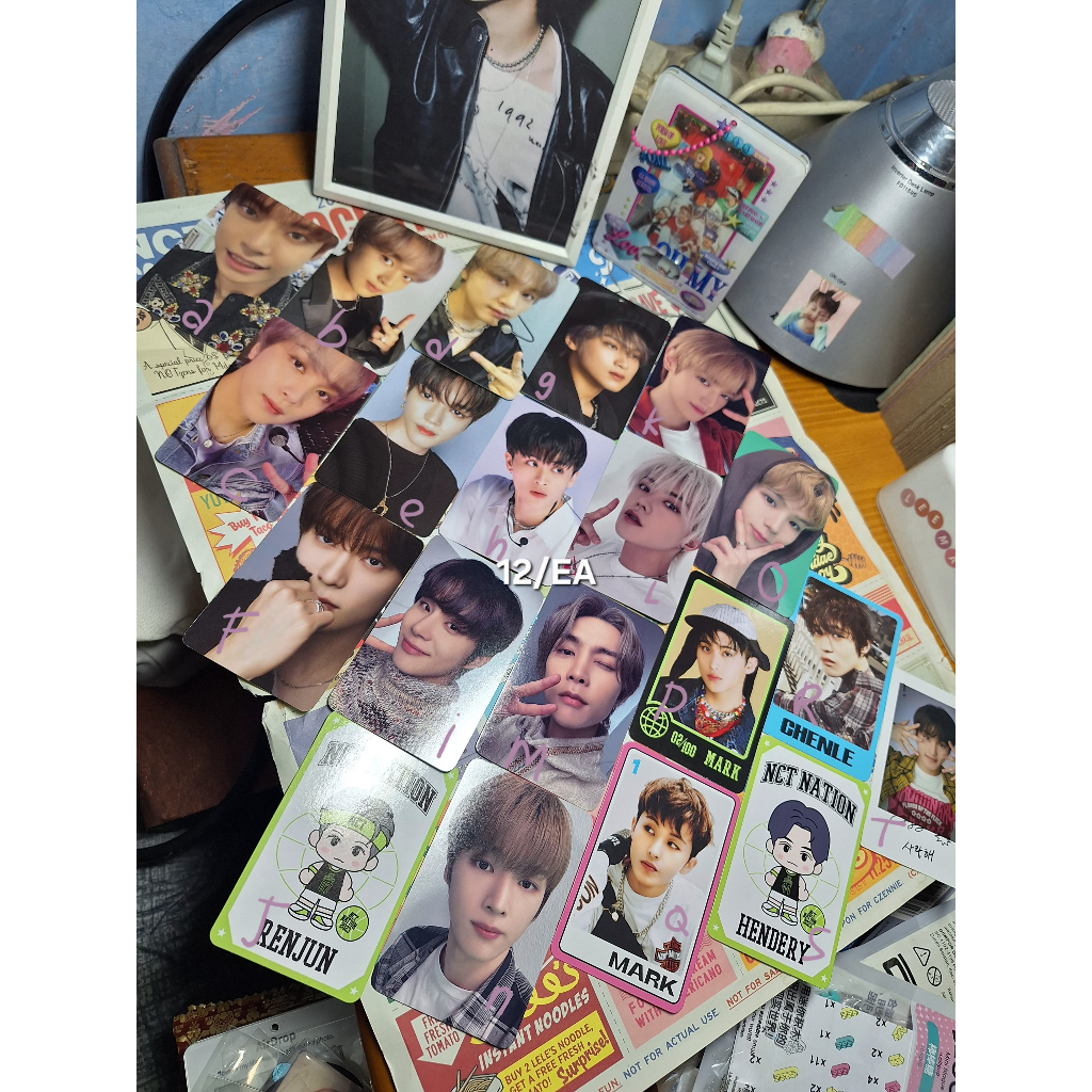 wts || want to sell photocard pc ina  * dicon 102 nct 127 dream doyoung, haechan, taeyong, jaehyun, 