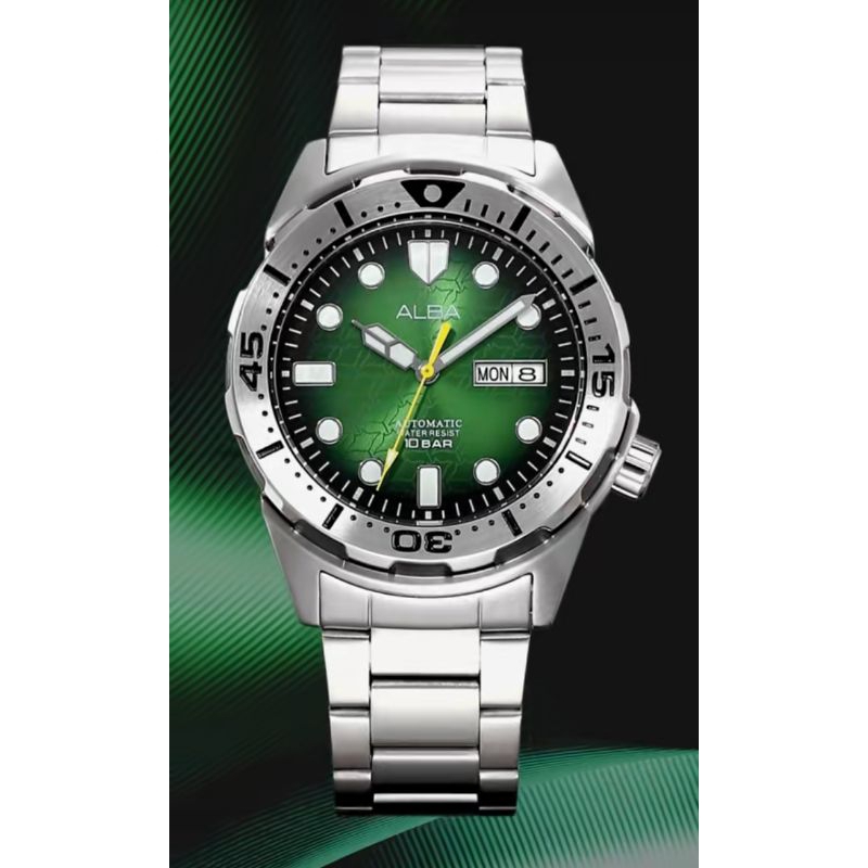 Alba AL4443#AL4443#AL4443X1#Alba AL4443X1#jam tangan pria Alba al4443#man watch Alba AL4443X1