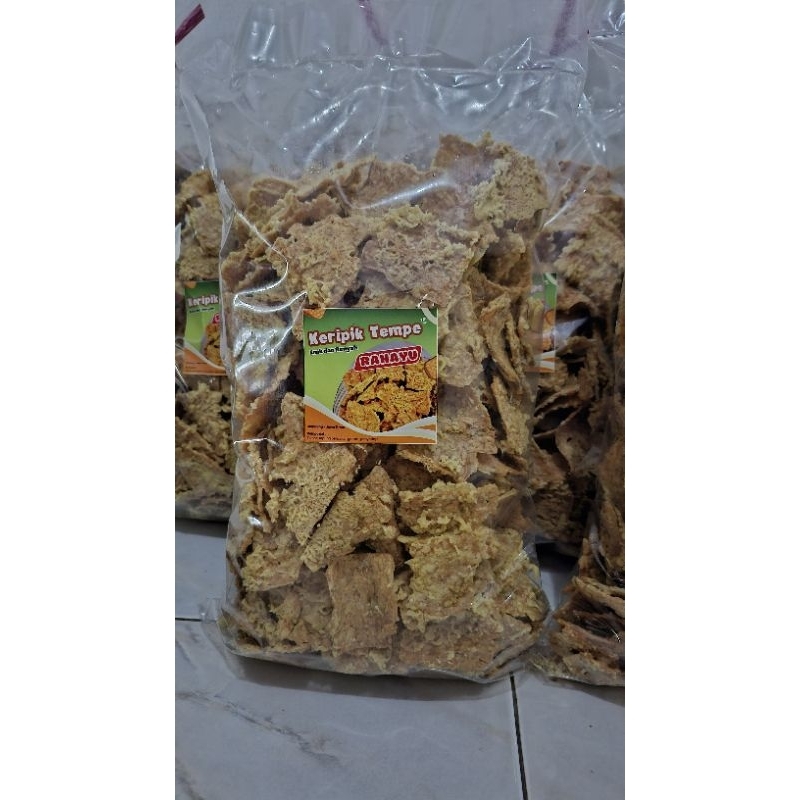 

Keripik Tempe krispi dan gurih 1 kg