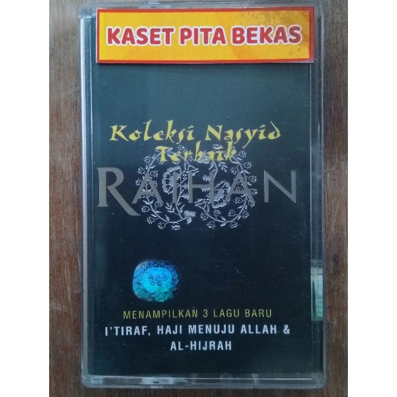 kaset pita bekas sholawat Raihan