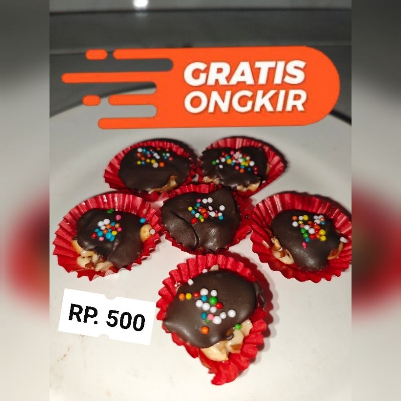 

Kueh Coklat Kacang susu karamel