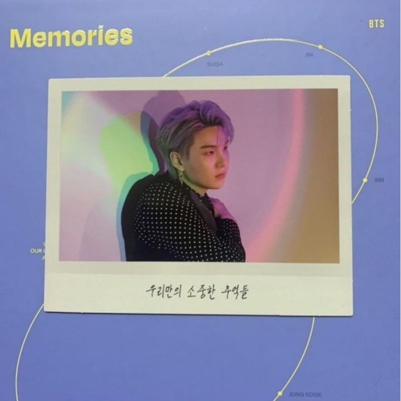 Instant Photo BTS MEMORIES 2021 YOONGI & JIN