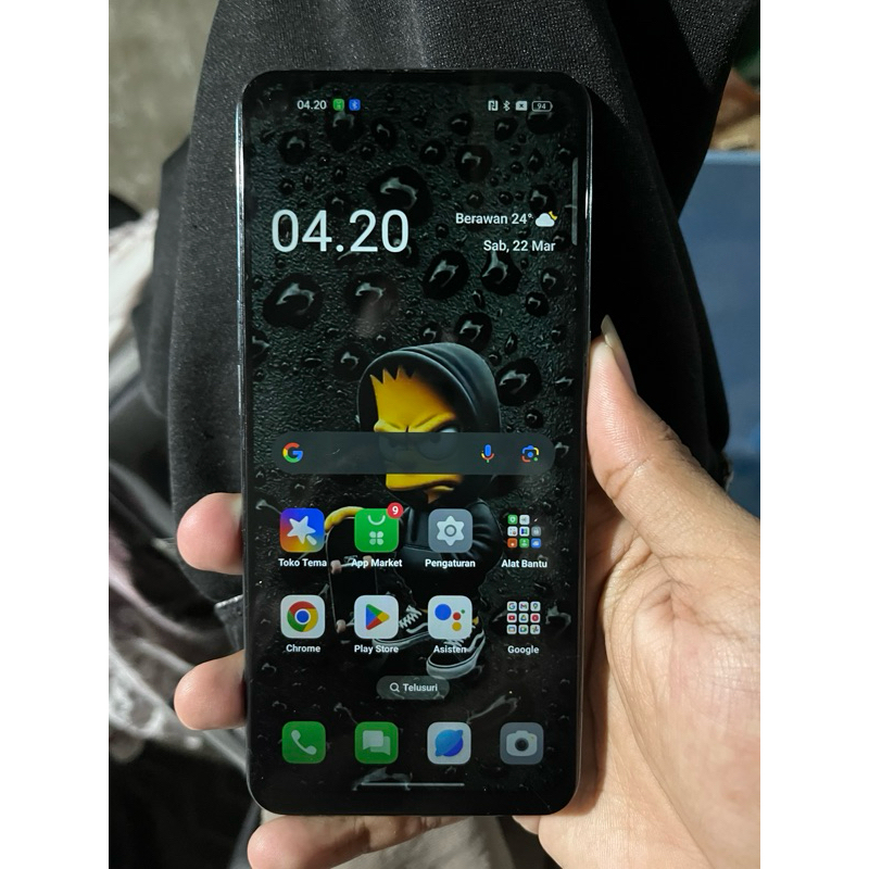 mesin normal OPPO RENO 6 (ram 8+8/128)