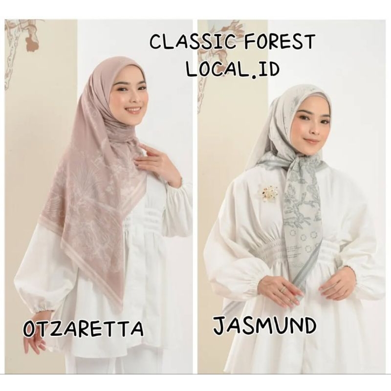 classic forest scarf by local.id