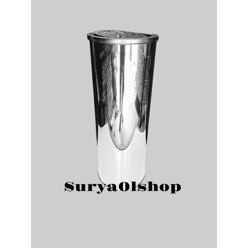 TEMPAT SAMPAH STAINLESS / TONG SAMPAH STAINLESS