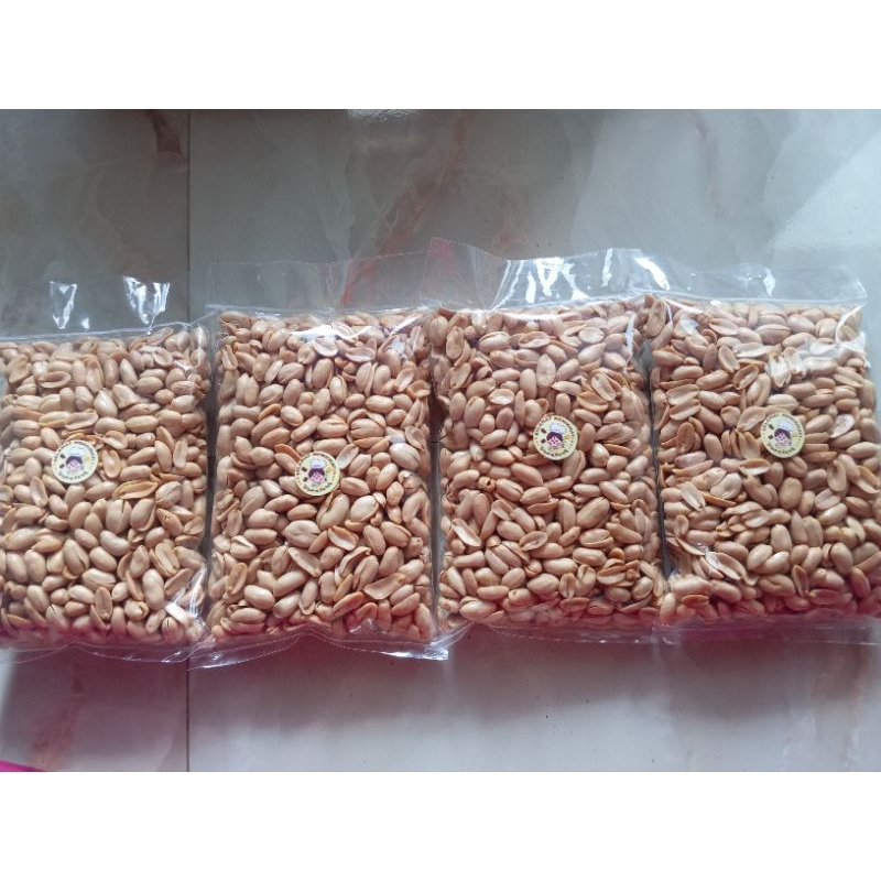 

kacang bawang kemasan 250/500gram plastik