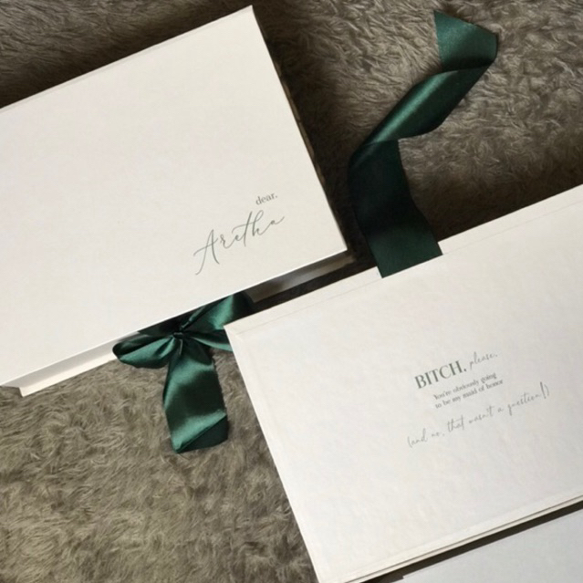 

custom box satuan | bridesmaid box XL-XXL | groomsman box | birthday gift | hampers | kotak kado