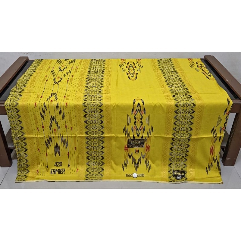 SARUNG TENUN SUTRA KAMER 420 ISTIMEWA FULL SUTRA DOBLE