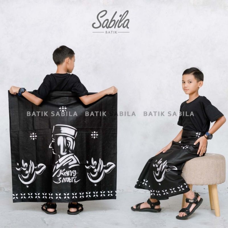 sarung kang santri katun anak