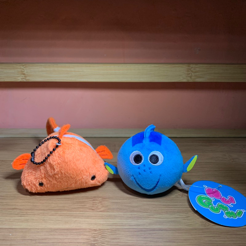 Keychain Hewan Laut (Dori, Nemo, Axolot, Dugong, dan Mendako) brand original