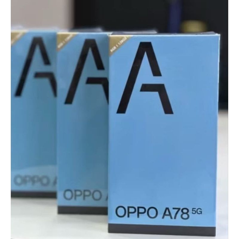 OPPO A78 5G RAM 8/256 ORIGINAL GARANSI RESMI