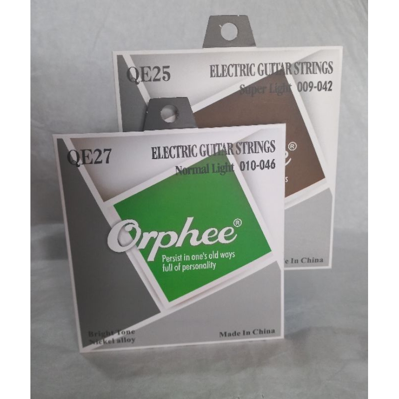 SENAR GITAR ELEKTRIK ORPHEE QE25 QE27 SENAR GITAR ELEKTRIK ORPHEE ORIGINAL