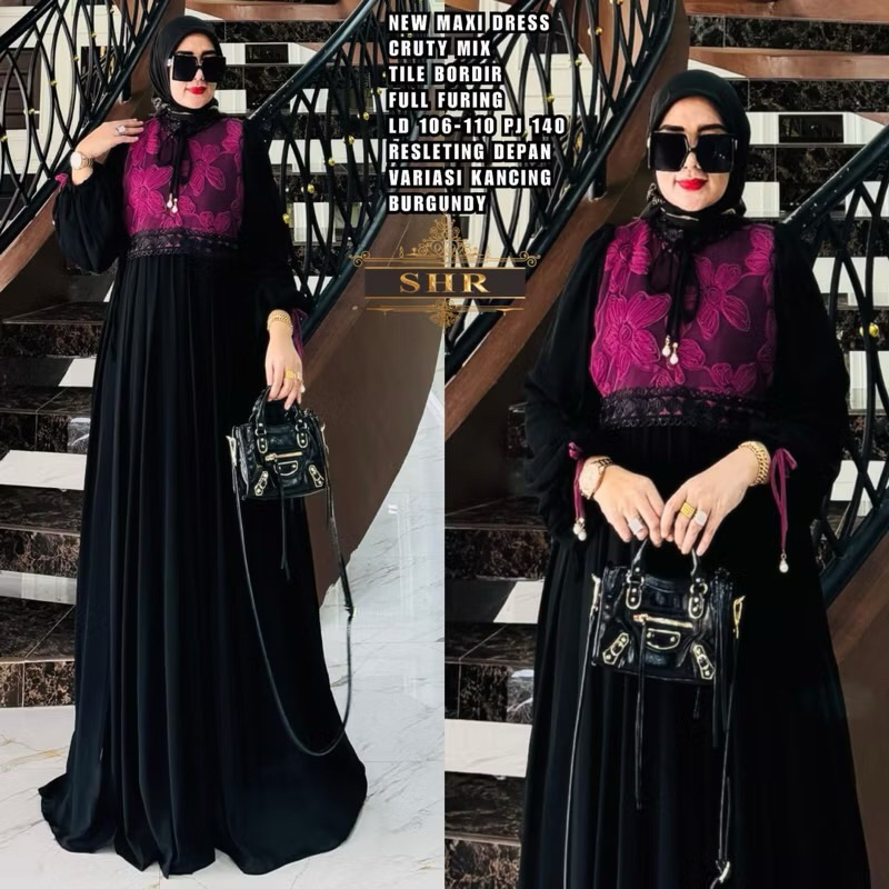 SYAHNAZ DRESS VARIAN TERBARU ORIGINAL SHR