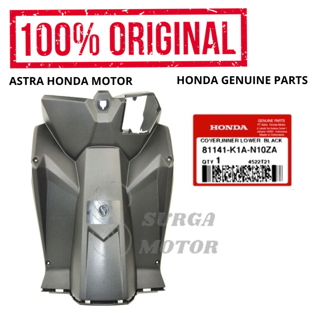 Cover Inner Lower Bawah Kontak BeAT K1A Street K1A CBS ISS Original Honda AHM 81141-K1A-N10ZA Dashbo