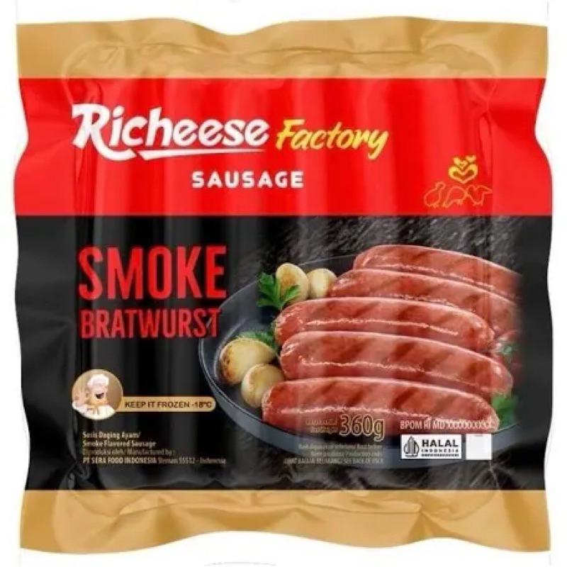 

Richeese Sosis Smoke Bratwurst