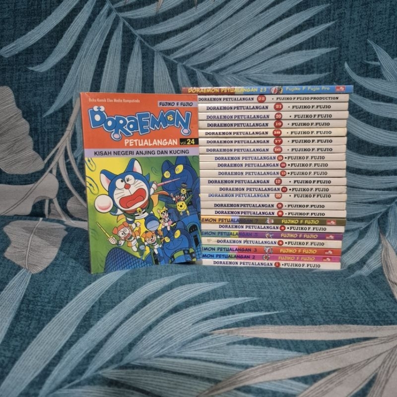 Paket Buku Komik Doraemon Petualangan Vol 1-24 Set Lengkap