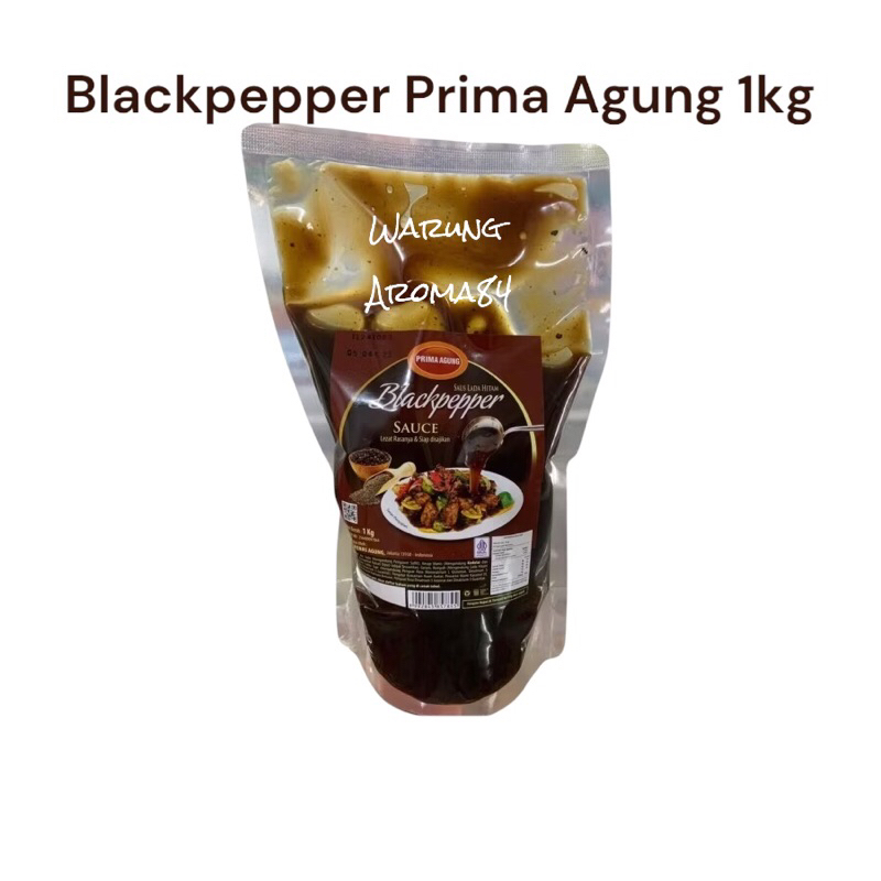 

Saus Blackpepper Lada Hitam 1 Kg